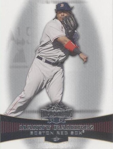 2006 Topps Triple Threads - Manny Ramirez #49