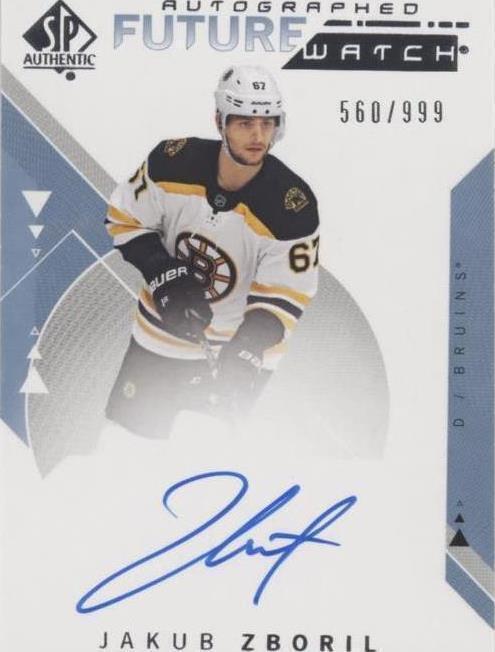 2018-19 SP Authentic - Jakub Zboril #217