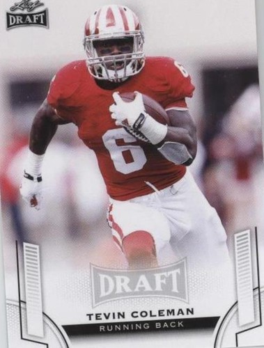 2015 Leaf Draft Tevin Coleman #54