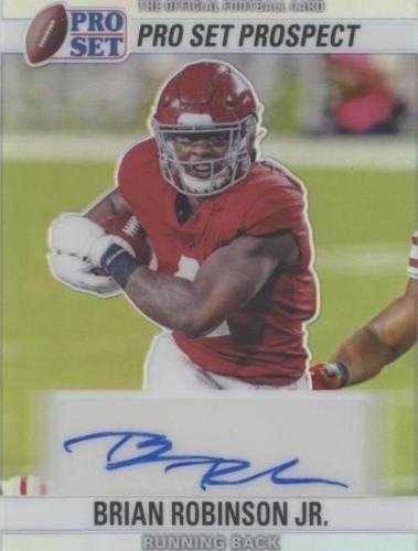 2022 Leaf Pro Set Metal Brian Robinson Jr. #90-BRJ