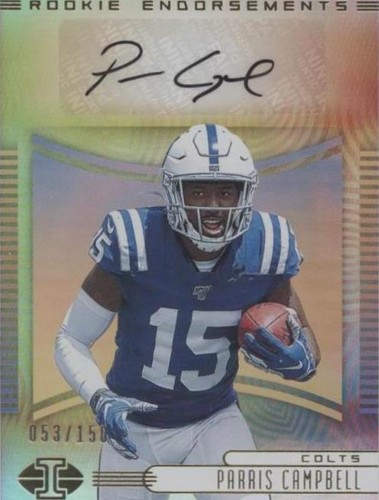 2019 Panini Illusions Parris Campbell #RE-PCA