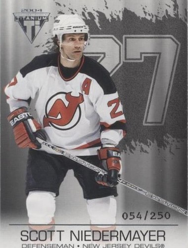 2003-04 Pacific Private Stock Titanium - Scott Niedermayer #62