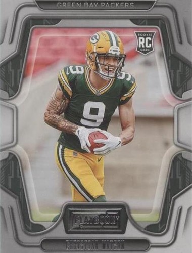 2022 Panini Playbook Christian Watson #119