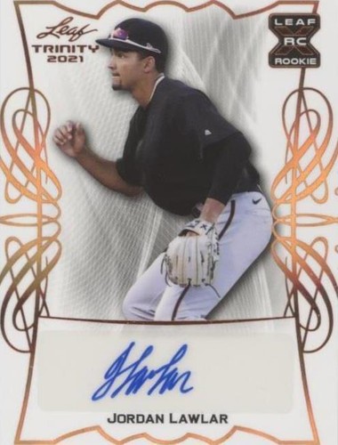 2021 Leaf Trinity - Jordan Lawlar #BA-JL2