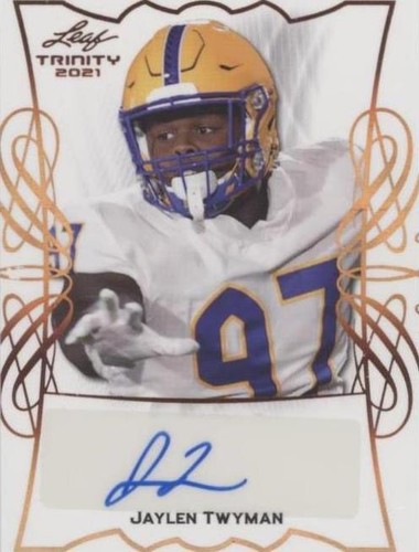 2021 Leaf Trinity Jaylen Twyman #TPA-JT1