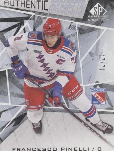 2021-22 Upper Deck SP Game Used CHL Edition - Francesco Pinelli #38