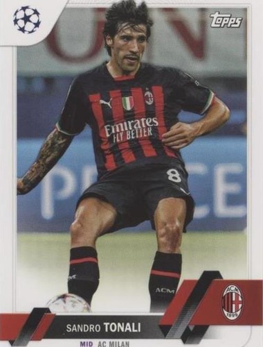 2022-23 Topps UEFA Club Competitions Sandro Tonali #128