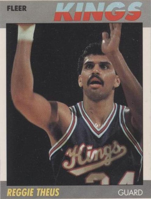 1987-88 Fleer - Reggie Theus #105
