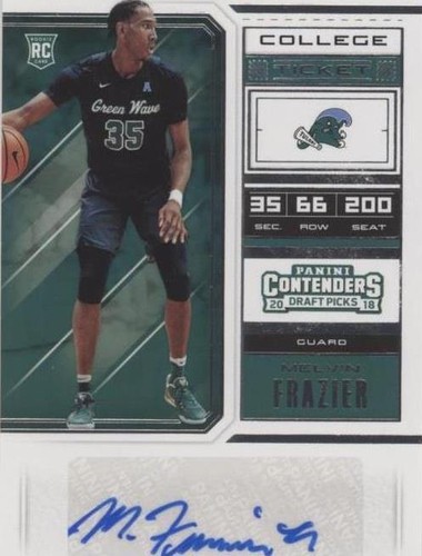 2018 Panini Contenders Draft Picks - Melvin Frazier Jr. #88