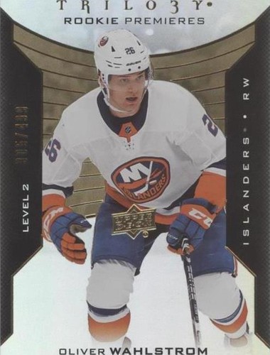 2019-20 Upper Deck Trilogy - Oliver Wahlstrom #99