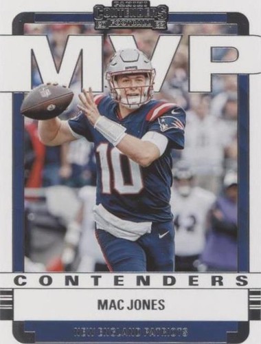 2022 Panini Contenders Mac Jones #MVP-MJO