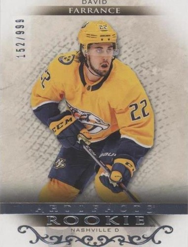 2021-22 Upper Deck Artifacts - David Farrance #RED222