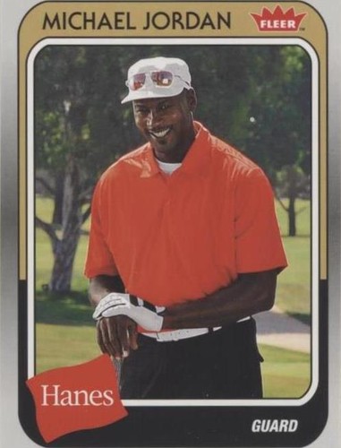 2019 Fleer Hanes Michael Jordan - Michael Jordan #MJ-13