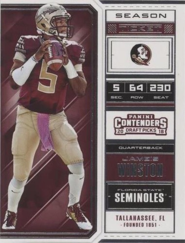 2018 Panini Contenders Draft Picks Jameis Winston #46
