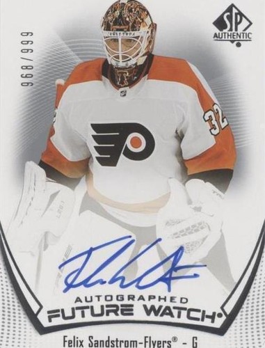 2021-22 SP Authentic - Felix Sandstrom #192