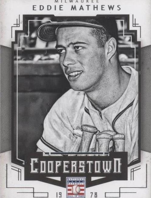 Panini Cooperstown 2015 - Eddie Mathews #30
