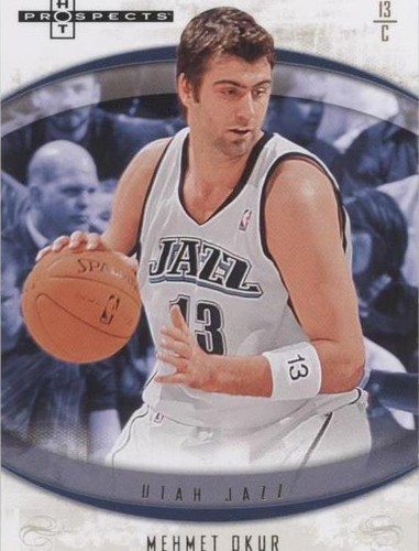 2007-08 Fleer Hot Prospects - Mehmet Okur #42
