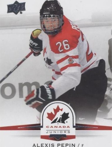 2014 Upper Deck Team Canada Juniors - Alexis Pepin #6