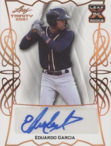 2021 Leaf Trinity - Eduardo Garcia #BA-EG1