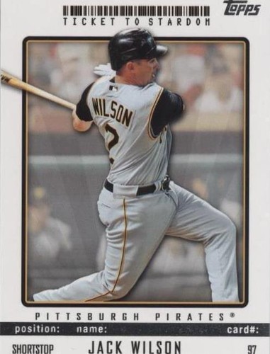2009 Topps Ticket To Stardom - Jack Wilson #97