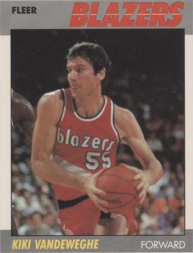 1987-88 Fleer - Kiki Vandeweghe #116