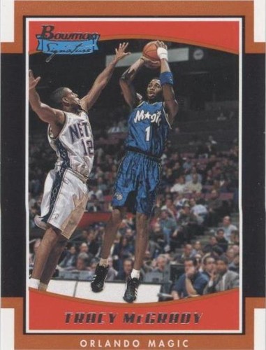 2002-03 Bowman Signature - Tracy McGrady #SE-TLM