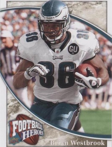 2009 Upper Deck Football Heroes Brian Westbrook #68