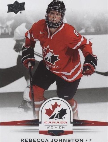 2014 Upper Deck Team Canada Juniors - Rebecca Johnston #75
