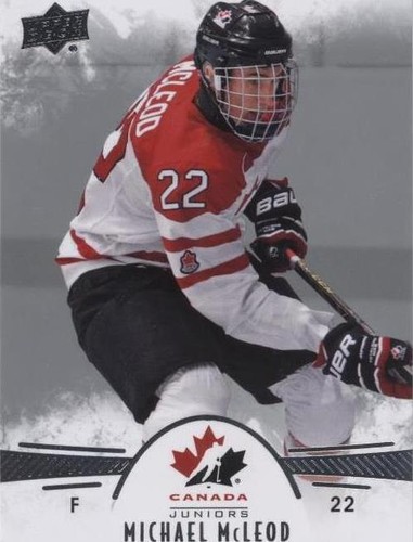 2016 Upper Deck Team Canada Juniors - Michael McLeod #64