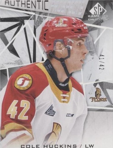2021-22 Upper Deck SP Game Used CHL Edition - Cole Huckins #69