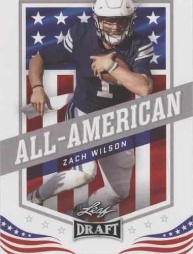 2021 Leaf Draft Zach Wilson #48