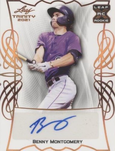 2021 Leaf Trinity - Benny Montgomery #BA-BM1