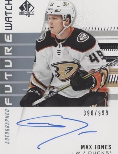 2019-20 SP Authentic - Max Jones #185