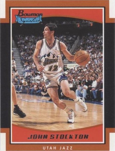 2002-03 Bowman Signature - John Stockton #SE-JOS