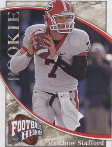 2009 Upper Deck Football Heroes Matthew Stafford #118