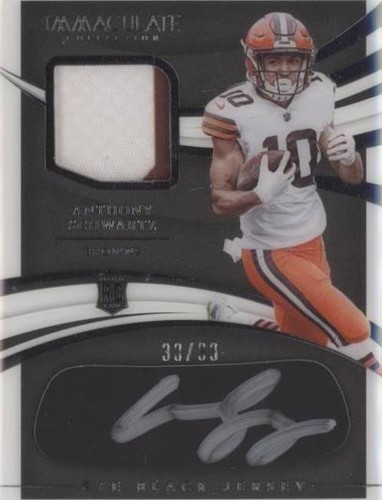 2021 Panini Immaculate Collection Anthony Schwartz #REB-AS
