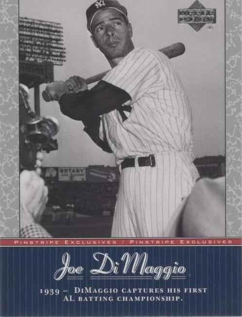 2001 Upper Deck - Joe DiMaggio #JD14