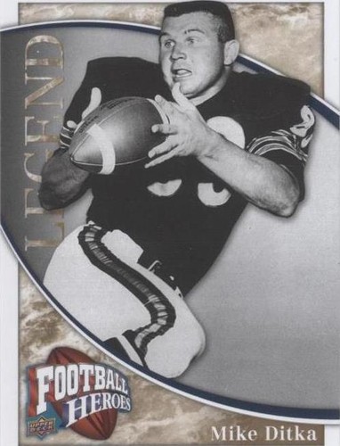 2009 Upper Deck Football Heroes Mike Ditka #250