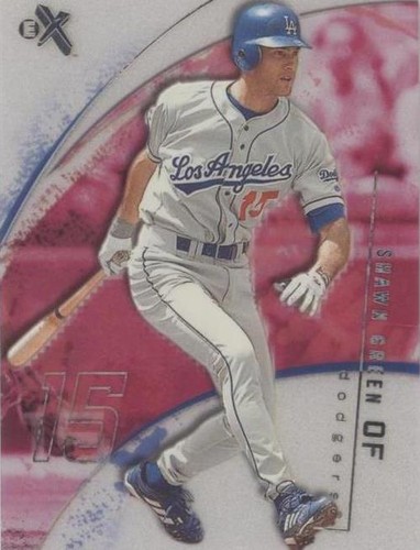 メジャーリーグ　カード　Shawn Green Shawn Green 2002 Fleer E-X #78 BASEBALL Card Los Angeles