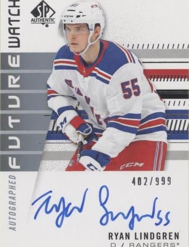 2019-20 SP Authentic - Ryan Lindgren #171