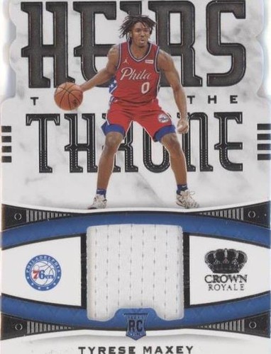 2020-21 Panini Crown Royale - Tyrese Maxey #HT-MAX