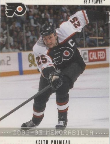 2002-03 In the Game Be A Player Memorabilia - Keith Primeau #186
