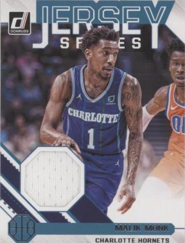 2020-21 Panini Donruss - Malik Monk #JS-MMK