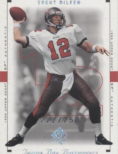 1999 SP Authentic Trent Dilfer #83 AE
