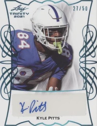 2021 Leaf Trinity Kyle Pitts #TPA-KP1