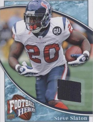 2009 Upper Deck Football Heroes Steve Slaton #RJ-SS