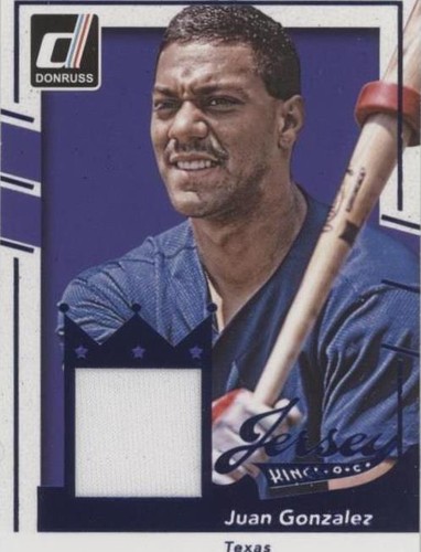 2016 Panini Donruss - Juan González #JK-JG