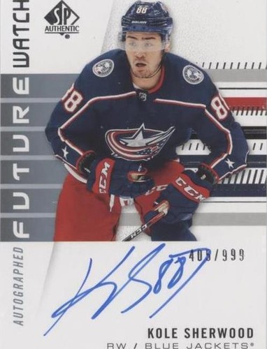2019-20 SP Authentic - Kole Sherwood #177
