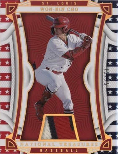 2023 Panini National Treasures - Won-Bin Cho #2