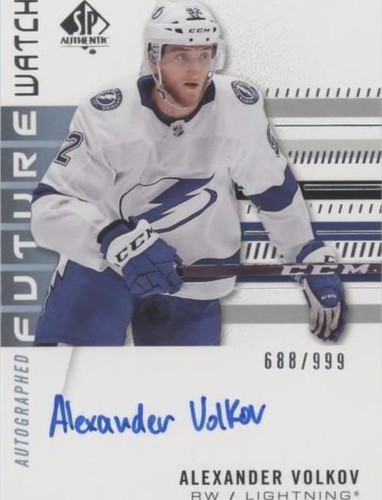 2019-20 SP Authentic - Alexander Volkov #221